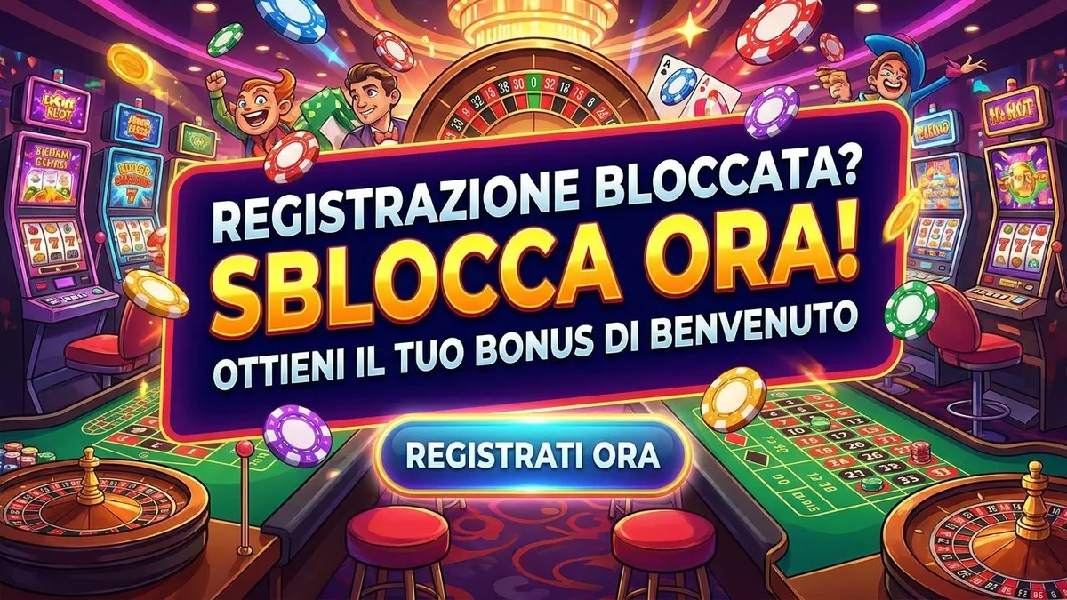 Registrazione con bonus